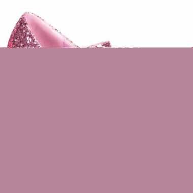 Sexy roze dames glitter schoenen