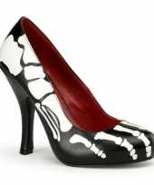 Sexy halloween zwarte ray pumps schoenen